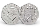 The UK 2026 50 Years of Aardman BU 50p Pack