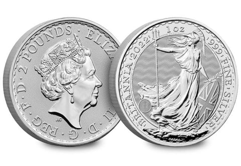2022 UK Silver Britannia Coin