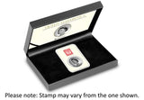 The QEII 'Wilding' Silver Commemorative & Stamp Pair