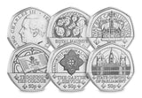 King's Inaugural Year Fifty Pence Collection