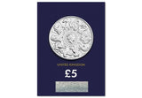 UK Queen's Beasts 2021 CERTIFIED Brilliant Uncirculated £5