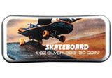 The 2023 3D Skateboard 1oz Silver Coin
