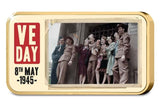 The VE Day in Colour Gold-Plated Ingot Collection