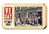 The VE Day in Colour Gold-Plated Ingot Collection