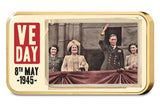 The VE Day in Colour Gold-Plated Ingot Collection