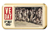 The VE Day in Colour Gold-Plated Ingot Collection