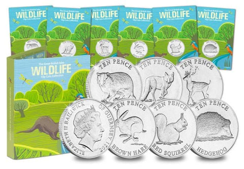 The 2021 Woodland Mammals Uncirculated 10p Set