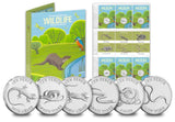 The Reptiles Uncirculated 10p Set
