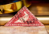 Cape of Good Hope Triangular 1d Red Stamp