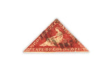 Cape of Good Hope Triangular 1d Red Stamp