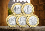 Complete 2024 British Castles BU £2 Coin Set