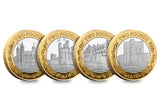 2024 British Castles Silver Proof £2 Coin Set