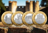 2024 British Castles Silver Proof £2 Coin Set