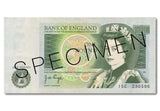 Official UK £1 Banknote - mint uncirculated condition