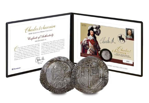 Charles I Accession 400th Anniversary Historic Coin Cover