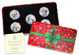 Christmas Snowmen Colour BU 50p Set