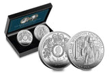 The Powerful Partnership Silver Proof £5 Pair