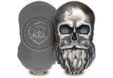 Palau 2019 Biker Skull 1oz Silver Coin