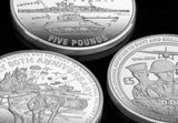 The D-Day 80th Anniversary Silver Proof £5 Set