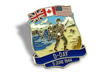 D-Day Pin Badge