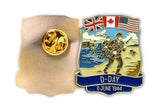 D-Day Pin Badge