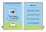 Peanuts 75th Anniversary Official Royal Mail Snoopy Stamp Frame