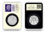 UK 2023 Coronation 50p DateStampTM