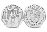 UK 2023 Coronation 50p DateStampTM