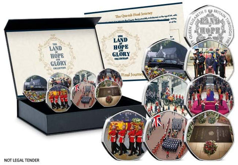 Queen Elizabeth II Final Journey Medal Set