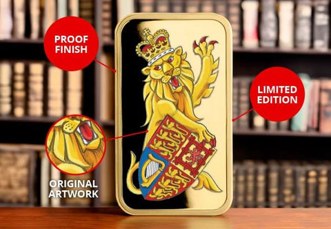 The Lion of England Commemorative Ingot