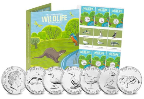 The Coastal Wildlife Uncirculated 10p Set