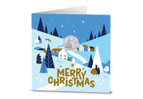 2024 UK The Snowman BU 50p Christmas Card