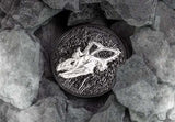 Canada 2022 Discovering Dinosaurs: Mercury's Horned Face 1oz Silver Proof Coin