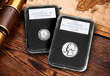 George III and George Washington Historic Coin Pair