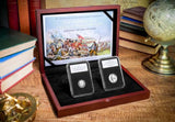 George III and George Washington Historic Coin Pair