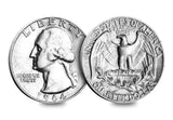 George III and George Washington Historic Coin Pair