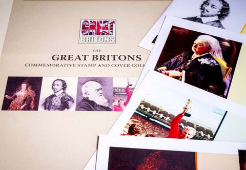 Honouring the Icons of British History - The Great Britons Stamp & Cover Set