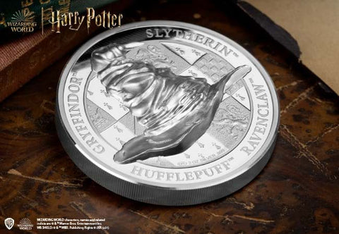 The Harry Potter Sorting Hat Ultra High Relief Silver Commemorative