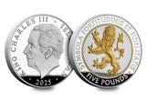 Lion of England Silver Proof £5 Coin