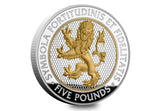 Lion of England Silver Proof £5 Coin