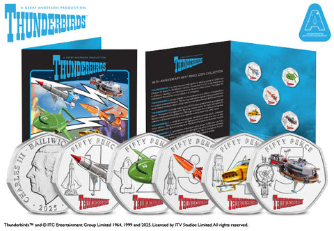 Limited Edition: The Thunderbirds 50p Colour Edition