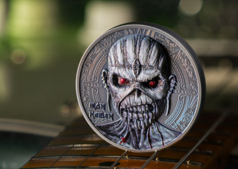 The Iron Maiden 'The Book of Souls' 2oz Silver