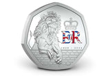 The Lion of England 50p