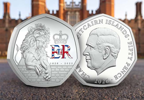 The Lion of England 50p