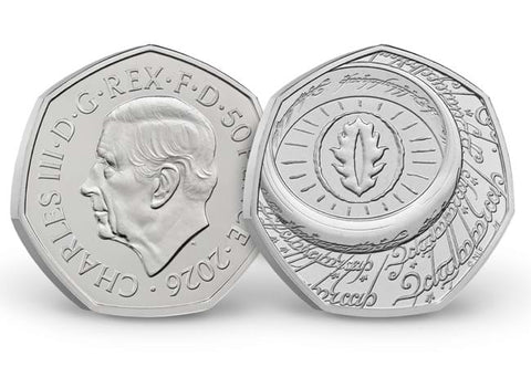 UK 2026 The Lord of the Rings BU 50p Pack