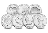 The 2021 Woodland Mammals Uncirculated 10p Set