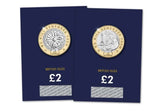 2021 Isle of Man Poppy BU £2 Pair