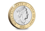 2021 Isle of Man Poppy BU £2 Pair