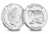 The 2021 Woodland Mammals Uncirculated 10p Set