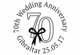 Platinum Wedding Anniversary First Day Cover